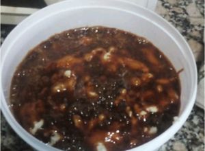 Una foto de Crema catalana con azúcar quemada