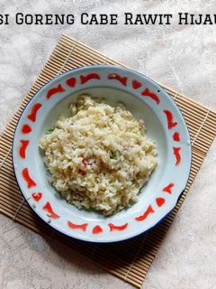 Foto resep Nasi Goreng Cabai Rawit Hijau