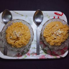 A picture of Caramel Kheer.