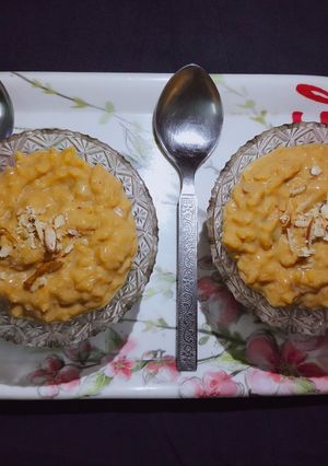 A picture of Caramel Kheer.