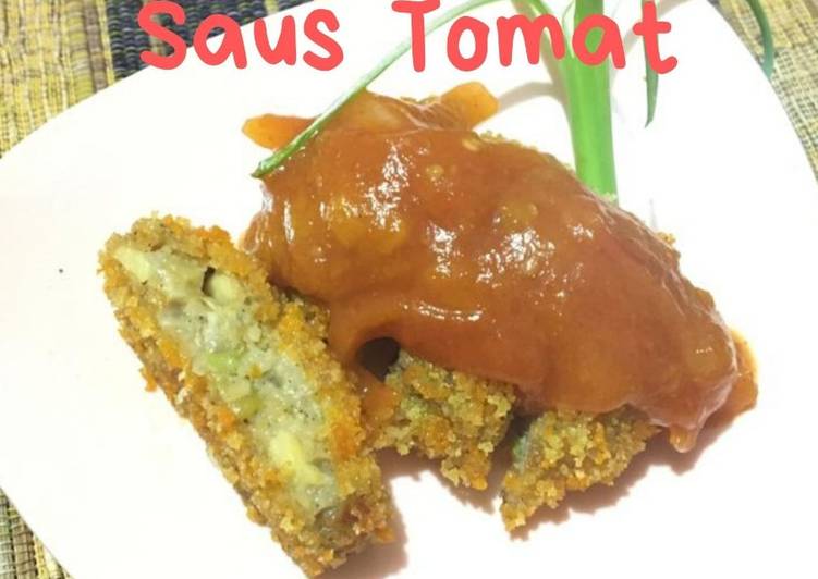 Katsu Tempe Saus Tomat