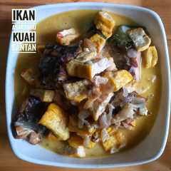 Ikan asap,tahu kuah santan-レシピのメイン写真