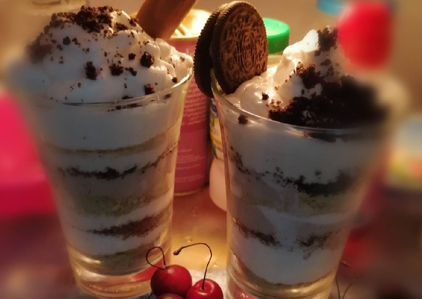 Whipped cream Dessert