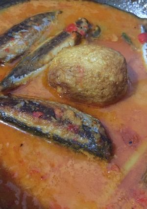 Foto resep Ikan pindang santan pedas