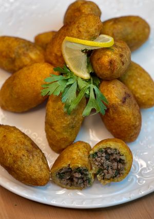 صورة لوصفة كبة البطاطا
