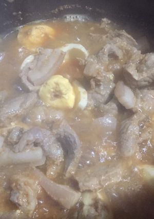 Hình của món Thịt kho tàu.