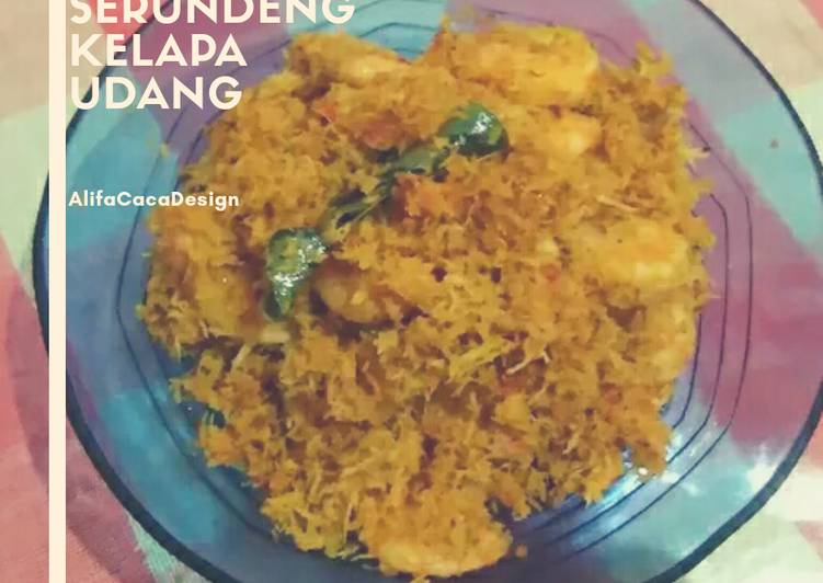 Resep Serundeng Kelapa Udang Anti Gagal