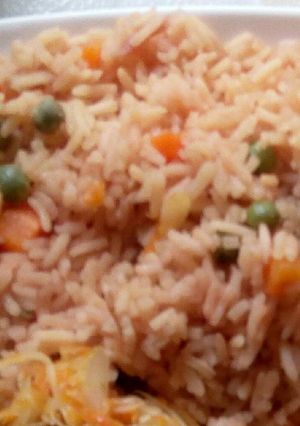A picture of Vegetable pilau.