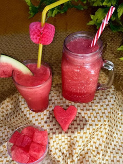 A picture of Watermelon juice.