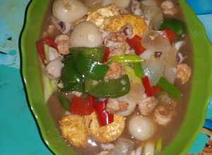 Foto resep Sapo tahu seafood