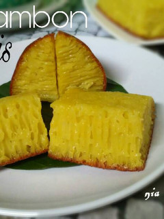 Foto resep Bika ambon ekonomis (2 telur,pakai teflon 👌)