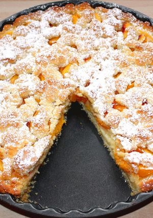 Barackos pite recept fotója