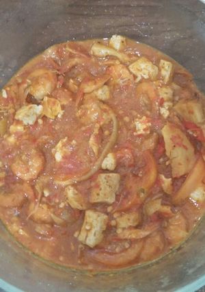 Foto resep Udang Saus Asam Pedas Manis