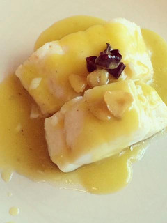 Una foto de Bacalao al pil pil