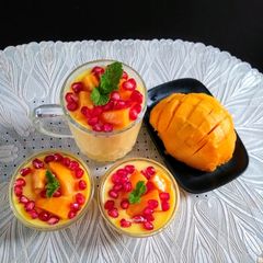 A picture of Mango Custard.