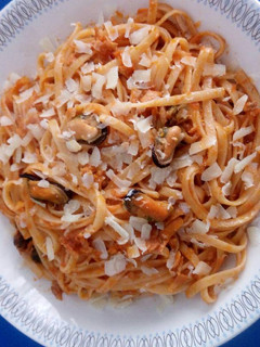 Una foto de Tallarines escabechados 🍝