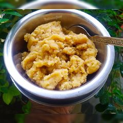 A picture of Atta halwa.