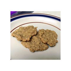 A picture of Healthy oatmeal cookies.