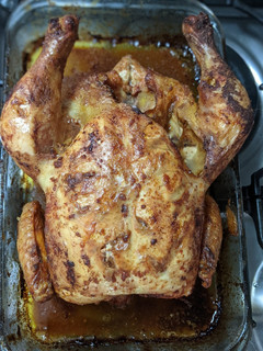 Una foto de Pollo al Horno