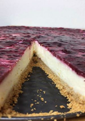صورة لوصفة تشيز كيك 🍰 بالتوت ♥️