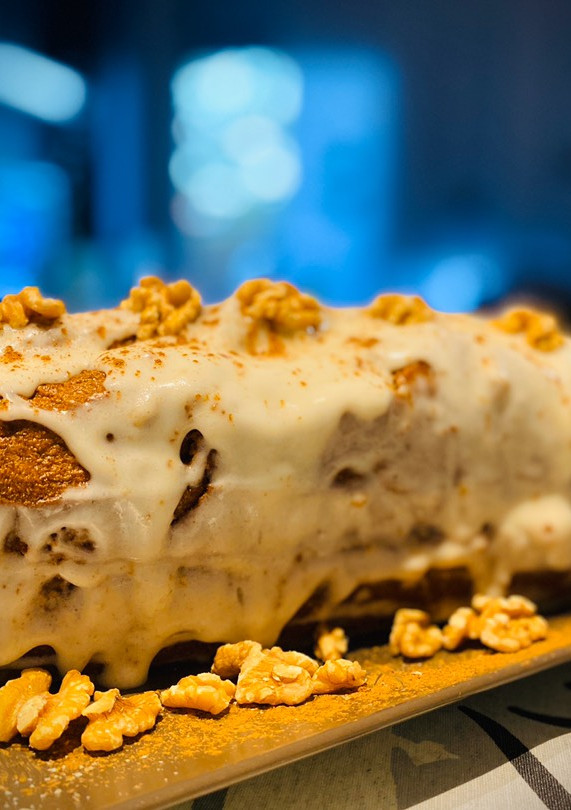 Una foto de Carrot cake - versión “tradicional” el mejor sin duda!!