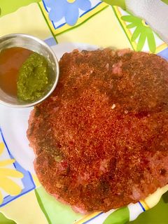 सूजी बीटरूट चीला (Suji beetroot cheela recipe in hindi) रेसिपी मुख्य फोटो