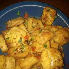 A picture of Salt & Spicy Crispy Tofu.