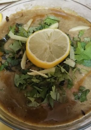 A picture of Beef Haleem /Daleem.