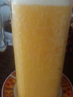 Una foto de Smoothie de duraznos