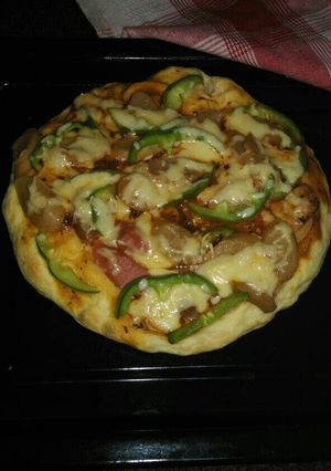 Foto resep Pizza tebal instant