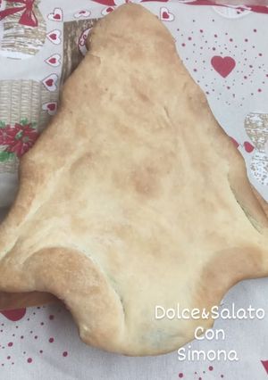 Foto di Pizza albero di Natale con scarole