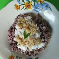 รูปของ Ketan Hitam arang arang kambang tabur kelapa