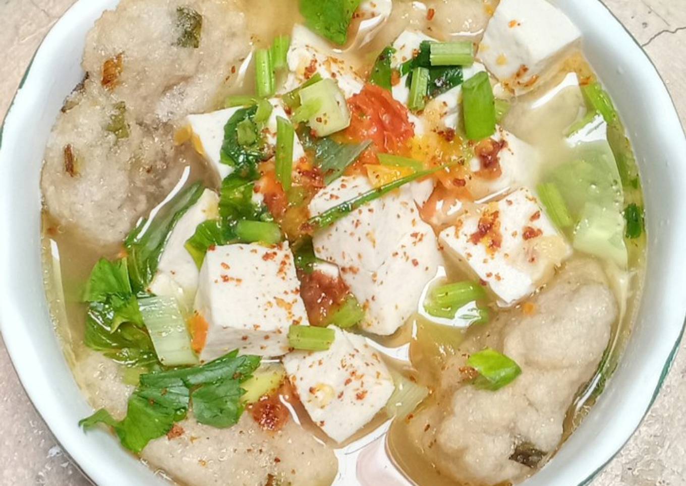 Cireng Kuah Pedas di Magic Com