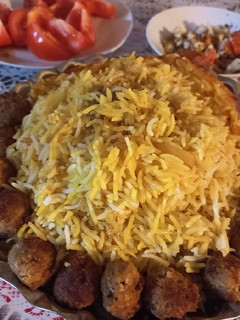 عکسی از دستور کلم پلو تهرانی
