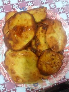 عکسی از دستور نان محلی ترک زبان ها (اگردک)