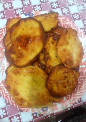 عکسی از دستور نان محلی ترک زبان ها (اگردک)