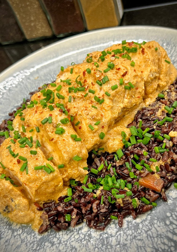 Una foto de Chicken Tikka al horno