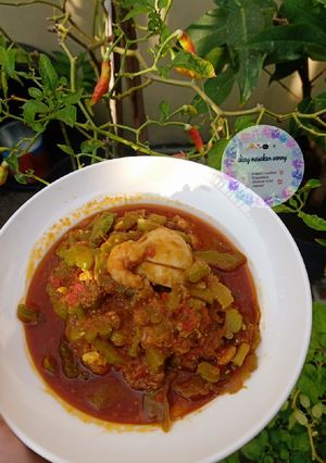 Foto resep Sambel goreng pare udang pedas