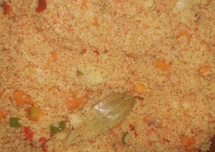 Stir fried couscous