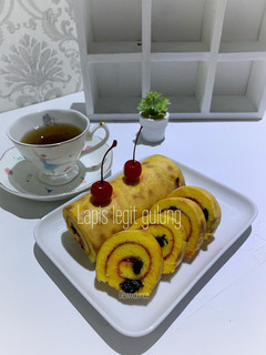 Foto resep Lapis legit gulung