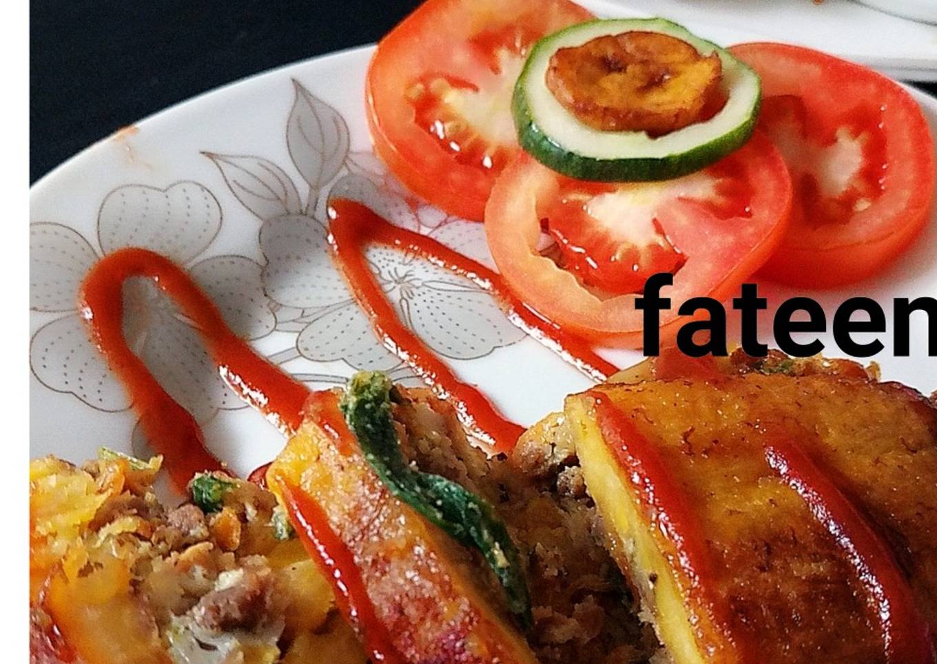 Plantain lasagna