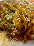 Cintas de espinaca con vegetales #elijococinar