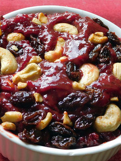 A picture of Beetroot halwa.