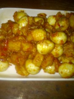 Foto resep Sambal goreng ati ampela telur puyuh
