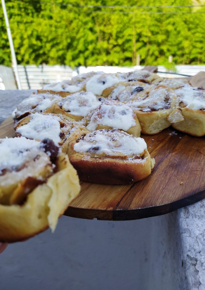 Una foto de Cinnamon rolls light