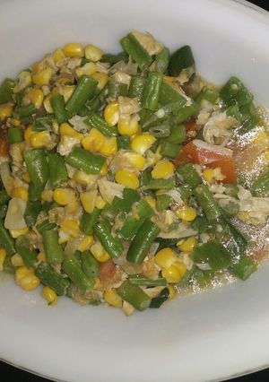 Foto resep Tumis jagung buncis