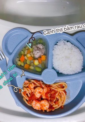 Hình của món Ăn dặm - Thực đơn Cơm 1.