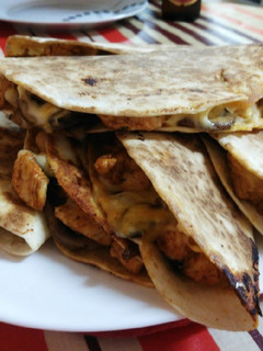 Una foto de Quesadillas de Pollo y Champiñones🌮