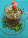 Coriander- Carrot Juice -- "A Trove Of Treasure"