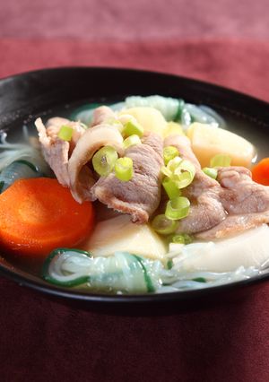 豬肉味噌湯 的食譜成品照片